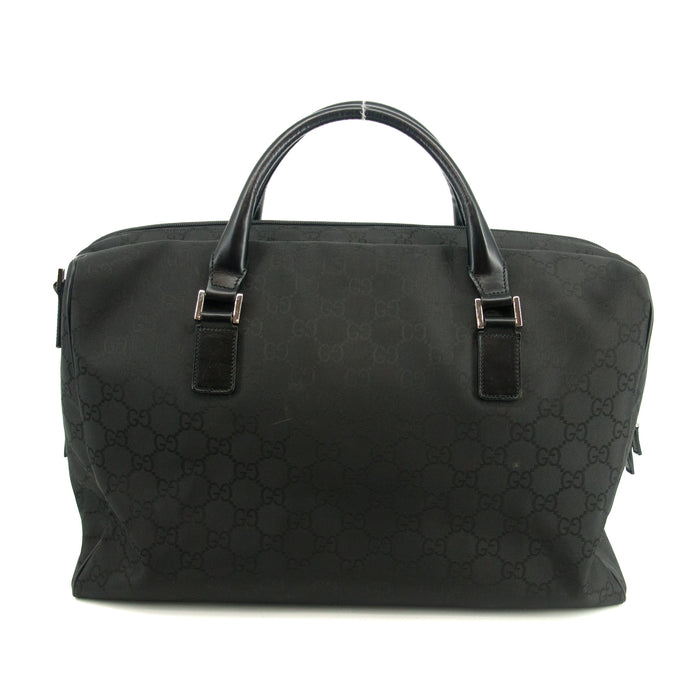 Gucci GG Nylon Canvas Black 2Way Boston Bag #2984 by Bolt Boutique