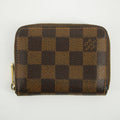 Louis Vuitton Damier Ebene Zippy Coin Purse Brown #2988 by Bolt Boutique