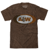 A&W Faded Logo T-Shirt - Brown