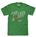 7UP Logo T-Shirt - Green by Tee Luv