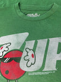 7UP Logo T-Shirt - Green by Tee Luv
