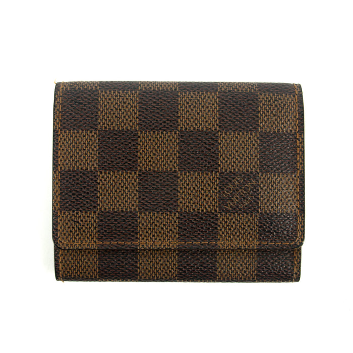 Louis Vuitton Damier Ebene Card Case Wallet #2990 by Bolt Boutique
