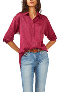 Vince Camuto Printed Blouse, Size Medium by Vanessa Jane