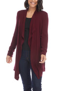 Karen Kane Womens Drape Front Cardigan Sweater, Size Medium by Vanessa Jane