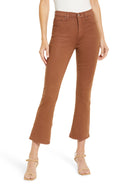 Pistola Lennon Coated High Rise Cropped Bootcut Jeans, Size 29 by Vanessa Jane