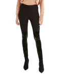 Bcbgmaxazria Leather Panel High Waist Pants, Size XS by Vanessa Jane
