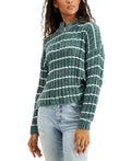 Hippie Rose Juniors’ Ribbed Chenille Sweater by Vanessa Jane