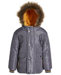 S Rothschild and Co Baby Boys Parka With Contrast Trim, Size 24Months by Vanessa Jane