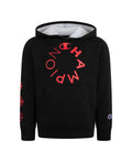 Champion Big Boys Circle Crest Fleece Hoodie, Size Medium by Vanessa Jane