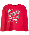 First Impressions Baby Girls Map Long-Sleeve T-Shirt, Size 3-6 Months by Vanessa Jane