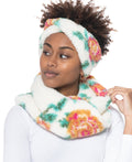 Jenni Womens One Size Twisted Sherpa Cowl Scarf by Vanessa Jane