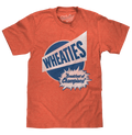 Wheaties Breakfast of Champions T-Shirt - Orange by Tee Luv