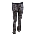 Miken Black Caviar Kick-Slit Cover-Up Pants, Us X-Small by Vanessa Jane