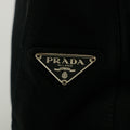 Prada Milano Black Nylon Hardware Shoulder Bag #2997 by Bolt Boutique