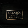 Prada Milano Black Nylon Hardware Shoulder Bag #2997 by Bolt Boutique