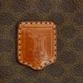 Celine Paris Brown Macadam Wristlet Clutch #2999 by Bolt Boutique