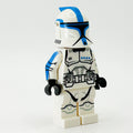 Custom Lieutenant Clone Trooper (Dark Azure, Phase 1) Minifig made using LEGO parts by B3 Customs