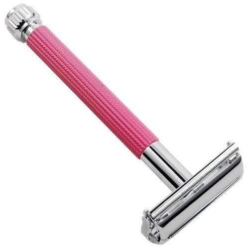 Parker 29L Pink Women's Long Handle Butterfly Open Safety Razor by Pasteur Pharmacy