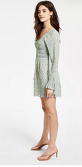 Lucy Paris Smocked Printed Dress, Size Medium by Vanessa Jane