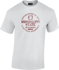 NCAA Mississippi State Bulldogs NCAA 100% Pre-Shrunk Short sleeve, White Large by Vanessa Jane