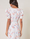 Rosalia Floral Eyelet Mini Dress by Boutique 23