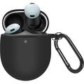 Anti-Slip Silicone Case for Google Pixel Buds Pro Headphones - Black by Zerodamage Sahara Case LLC