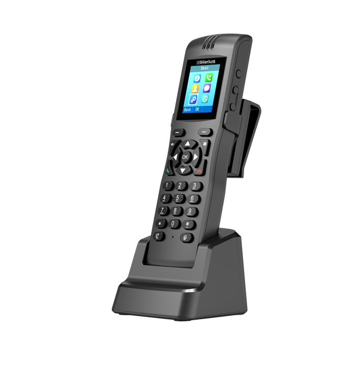 Silarius SILPIPP2SW Portable Dual-Band IP Phone with Belt Clip by Silarius