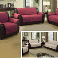 Waterproof Quilted Reversible Furniture Slipcover for Chair, Loveseat, or Sofa by DailySale