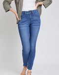 Royalty Hyper Denim Skinny Jean - Dark Wash by Boutique 23