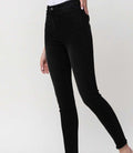 Sawyer High Rise Ankle Skinny - Washed Black by Boutique 23