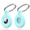 Sahara Glow Blue Silicone Case - Apple AirTag by Zerodamage Sahara Case LLC