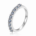Alexandrite Eternity Ring by Fine Color Jewels