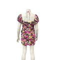 Lulus All About Allure White Floral Print Off-the-Shoulder Mini Dress, Large by Vanessa Jane