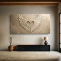 Wings Of Love Abstract Wall Art by Tailored Canvases