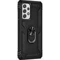 Black Military Kickstand Case with Belt Clip - Samsung Galaxy A53 5G by Zerodamage Sahara Case LLC