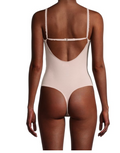 Free People Women’s Lea Floral Embroidery Bodysuit – Pearl Pink – Size L by Vanessa Jane