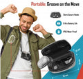 IN STOCK! Genius GENIUS-WIRELESS-2020GBuds In-Ear True Wireless Stereo Bluetooth® Earbuds with Microphone and Power Bank Charging Base by Silarius