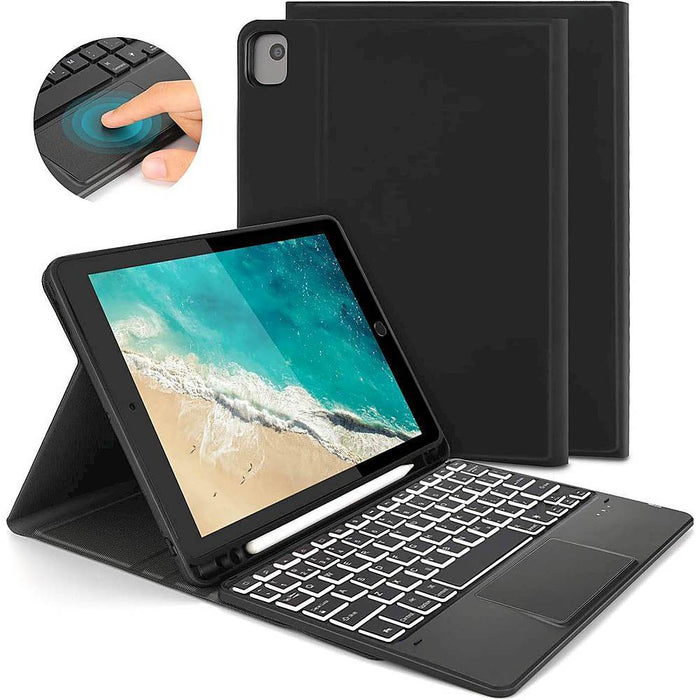 Navigate Series Keyboard Folio Touchpad Case - iPad 10.2-inch (9th Generation) by Zerodamage Sahara Case LLC