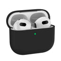 Black Liquid Silicone Case - Apple AirPods 3 by Zerodamage Sahara Case LLC