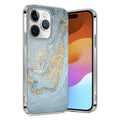 iPhone 15 Pro Max Blue Marble Case - Elegant Protection | Inspire Series by Zerodamage Sahara Case LLC