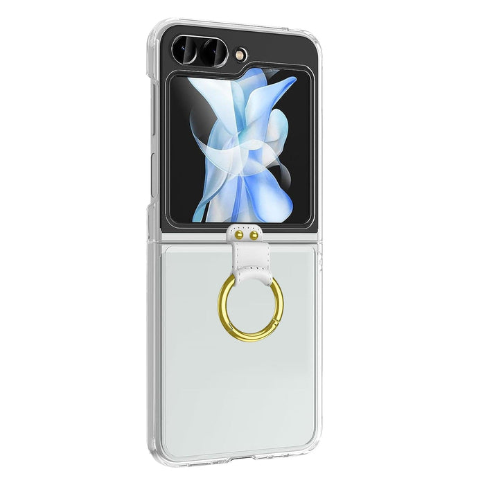 Venture Series Ring Case Clear - Samsung Galaxy Z Flip5 by Zerodamage Sahara Case LLC