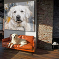Customized Pet Portrait Abstract Wall Art by Tailored Canvases