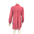 Mi Ami Fable Tiered Long Sleeve Mini Dress, Size Medium by Vanessa Jane
