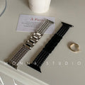 Stainless Steel Apple Watch Strap Series 11/10/9/8/7/6/5/4/ SE / Ultra 1/2/3 by Arleathercraft