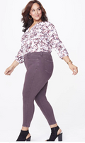 NYDJ Skinny Ankle Women's Plus Size Jeans in Pinedrop, Size 18W by Vanessa Jane