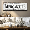 Family Owned Mercantile Sign by Tailored Canvases