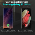 ZeroDamage Camera Lens Protector (2-Pack) - Samsung Galaxy S22 Ultra by Zerodamage Sahara Case LLC