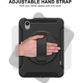 Raider Series Heavy-Duty Hand Strap Case - Apple iPad mini (A17 Pro) and Apple iPad mini (6th Generation 2021) by Zerodamage Sahara Case LLC