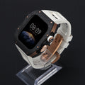 Luxury Mod Kit for Apple Watch 10/11 (42/46mm) - Rose Gold Edition by Arleathercraft