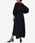 Inspr X Natalie Off Duty Wide-Leg Jumpsuit with Cinched Waist, Size Large by Vanessa Jane